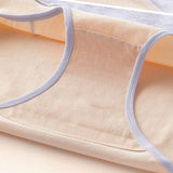 Stylish Elastic Waist Two Tone Cotton Blend Hipster Underwear for Women Soft Fabric Slim Fitted Stretchable Orange - Shop N Save