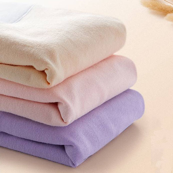 Stylish Light Purple Hipster Cotton Blend Women\'s Underwear Comfortable Elastic Waist Soft Fabric Normal Fit - Shop N Save
