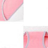 Stylish Gray Pink Elastic Waist Women\'s Hipster Underwear Soft Fabric Slim Fitted Stretchable Cotton Blend Material - Shop N Save