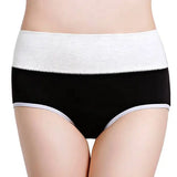 Chic Black Cotton Blend Hipster Underwear Soft Stretchable &amp; Stylish Women\'s Panties with Elastic Waist - Shop N Save