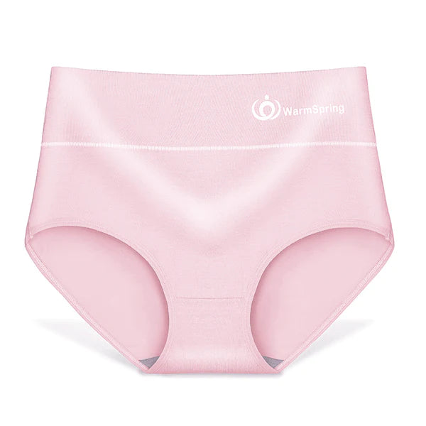 Pretty in Pink Comfortable Elastic Waist Hipster Underwear for Women Soft fabric Normal fit Cotton Blends - Shop N Save