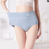 Soft Elastic Waist Comfortable Plain Color Hipster Underwear for Women - Shop N Save