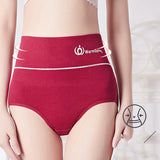 Comfortable Wine Red Cotton Blend Women\'s Hipster Underwear Soft Fabric Elastic Waist Perfect Innerwear for Girls - Shop N Save
