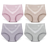 Comfortable Cotton Blend Hipster Underwear for Women Soft Elastic Waist Plain Color Panties Perfect Innerwear for Girls - Shop N Save