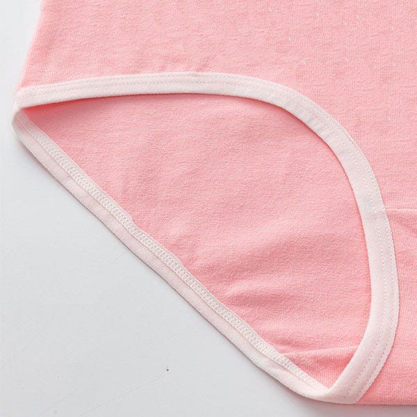 Girls\' Wide Waist Underwear Flexible and Thin Two Tone Panty with Letters Print Perfect Casual Inner Wear for Women! - Shop N Save