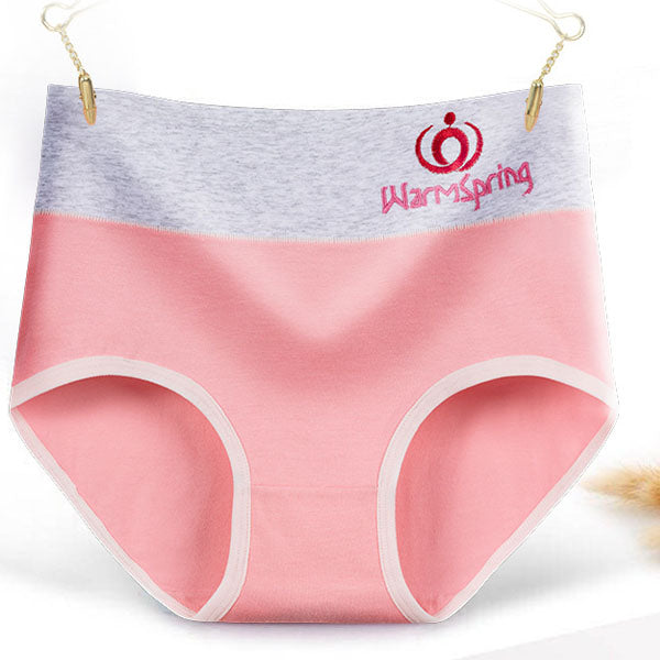 Girls\' Wide Waist Underwear Flexible and Thin Two Tone Panty with Letters Print Perfect Casual Inner Wear for Women! - Shop N Save