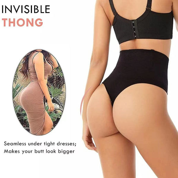 Lift &amp; Slim High Waist Cotton Brief for Women Tummy Control Firm Elastic Waistband Perfect Underwear for Body Shaping &amp; Confidence
