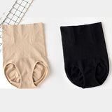 Flawless Silhouette High Waist Tummy Control Body Shaper Slimming Corset for Women Elastic Fit Black Spandex &amp; Nylon Lingerie