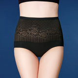 Floral Seamless High Waist Slim Fit Cotton Panties Comfortable &amp; Stylish Underwear for Women w/ Elastic Closure