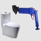 Toilet Plunger Kitchen Sink Sewer Dredge Tools High-Pressure Air Drain Pump Gun House Hold Pipe Dredge Drainer Cleaning Tool With 4 Suckers For Kitchen Bathtub Shower