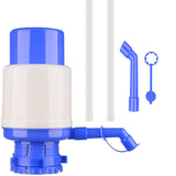 Manual Easy Drinking Water Bottle Hand Press Pump - Blue - Shop N Save
