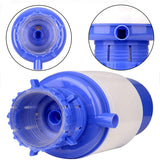 Manual Easy Drinking Water Bottle Hand Press Pump - Blue - Shop N Save