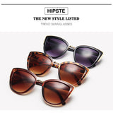 Ladies Leopard Fashion Sunglasses - Brown Leopard - Shop N Save