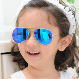 Childrens Fashion Sun Protection Sunglasses - Silver - Shop N Save