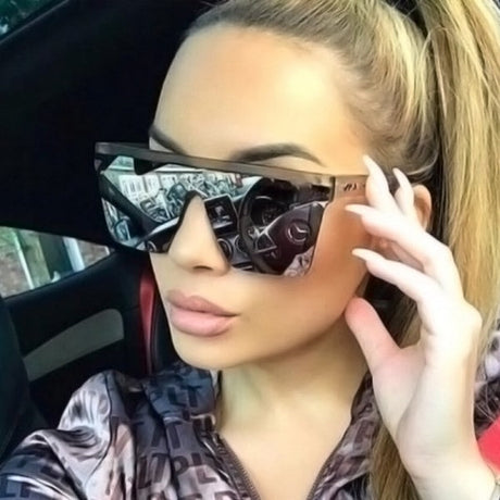 Girls Fashion Sense Of Technology Sunglasses - Brown - Shop N Save
