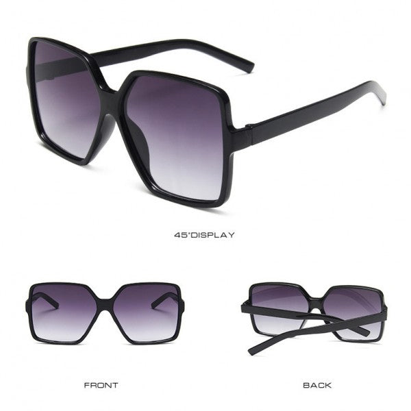 Ladies Fashion Gradient Sunglasses - Black - Shop N Save