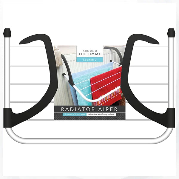 Foldable Clothes Towels Drying Rack Hanger - White