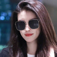 Girls Fashion Gold Frame Sunglasses - Dark Gray - Shop N Save