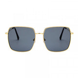 Girls Fashion Gold Frame Sunglasses - Dark Gray - Shop N Save