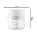 Cordless Usb Rechargeable Electric Mini Grinder - White - Shop N Save