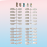 10 Pellets 240 Pcs Nail Art Color - Transparent