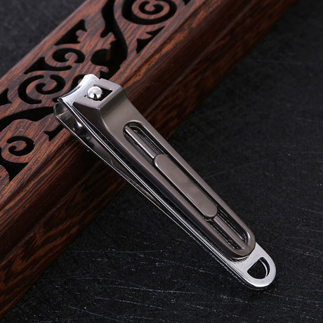 Two Pieces High Quality Double Shape Nail Clipper - Silver