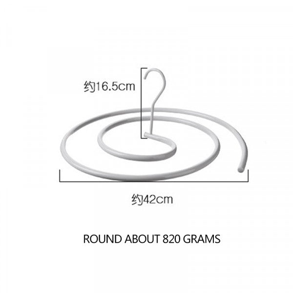 Stainless Steel Quilt Drying Rotating Heavy Duty Round Hanger