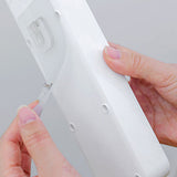 Wall Hanging Type Receives Wire Holder - Transparent