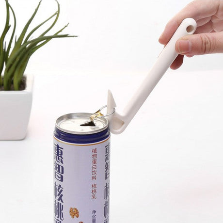 Multi Function Can Hung Oil Ring Opener - White - Shop N Save