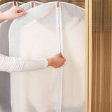 1Pcs Nonwoven Clothes Coat Dust Cover - White