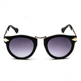 Kids Stylish Cat Eye Shades Sunglasses For Children - Black