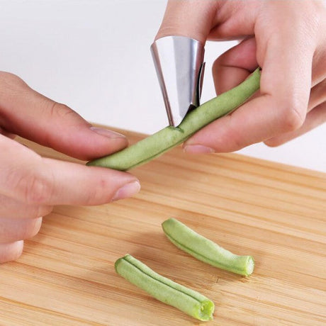 Fruit Vegetable Pick Gadget Iron Nail Cover - Silver - Shop N Save