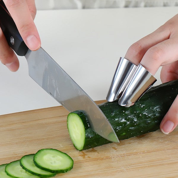 Fruit Vegetable Pick Gadget Iron Nail Cover - Silver - Shop N Save