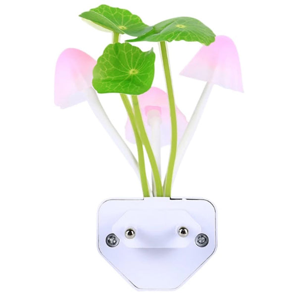 Mushroom Rabbit Automatic Light Sensor Night Light - White