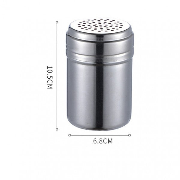 Spice Jars Empty Square Shaker Lids - Silver - Shop N Save