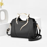 Fashion Trend Simple Single Shoulder Handbag - White