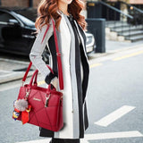 High Quality Casual Fashion Crossbody Handbags - Red Wine - Shop N Save