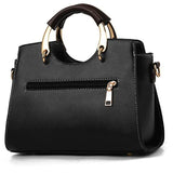 Fashion Style Casual Tote Handbag - Black - Shop N Save