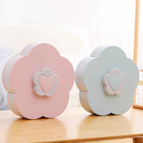 Bloom Snack Petal Shape Rotating Fruit Nut Box - Blue - Much My