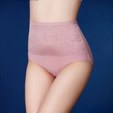 High Waist Flower Ladies Underwear - Gray - Shop N Save
