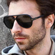 Fashion Oversized Sunglasses - Black - Shop N Save