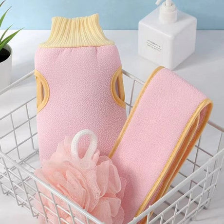 3 Pcs Bathroom Shower Ball Body Cleaning Set - Blue - Shop N Save