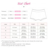 4 Pieces Children Cartoon Cute Underwear Panties - Multi Color