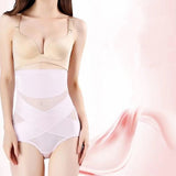 Women High Waist Shaper Underwear - Light Pink