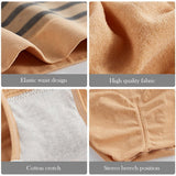 Ladies High Waist Flat Belly Seamless Slimming Shapewear - Blue