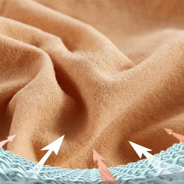 Ladies High Waist Flat Belly Seamless Slimming Shapewear - Blue