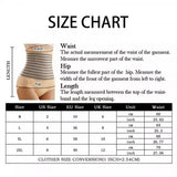 Ladies High Waist Flat Belly Seamless Slimming Shapewear - Blue