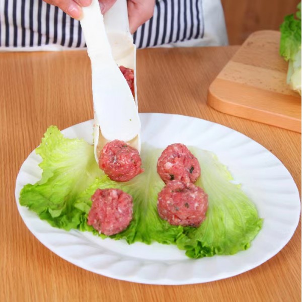 Kitchen Meatball Making Mold Tool Diy - Cream White