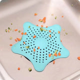 Kitchen Bathroom Sink Drain Filter Strainer Hair Catcher - Pink - Shop N Save