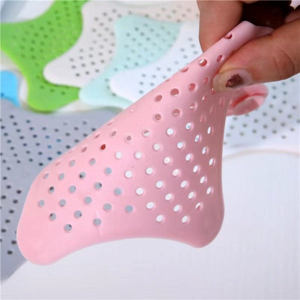 Kitchen Bathroom Sink Drain Filter Strainer Hair Catcher - Pink - Shop N Save